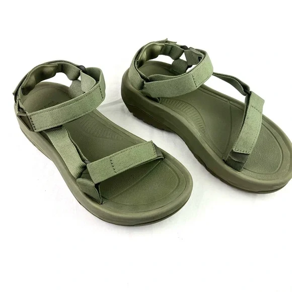 Teva Hurricane XLT2 Ampsole Green Platform Sandals - Picture 1 of 10